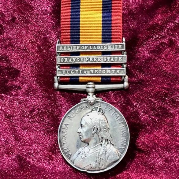 Boer War Queens South Africa Medal 1